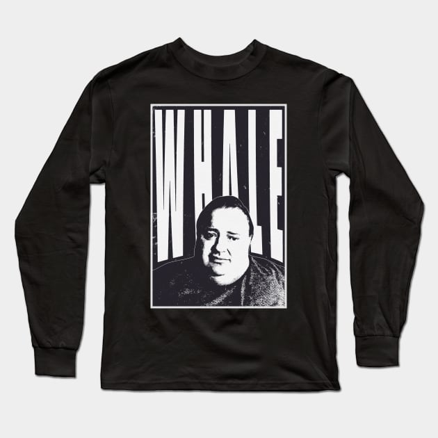 the whale Long Sleeve T-Shirt by Genetics art